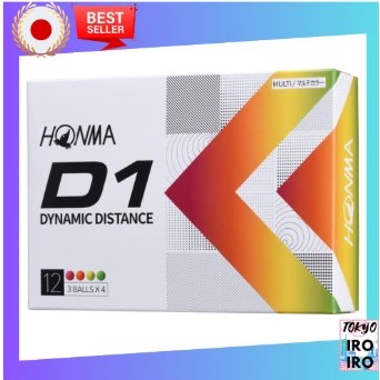 Heheshopqualidade Do Japãohonma D1 2022 Modelo BT2201 MC Multicolor 3 Dúzias (36 Bolas) Bola De Golfe Oficial HONMA