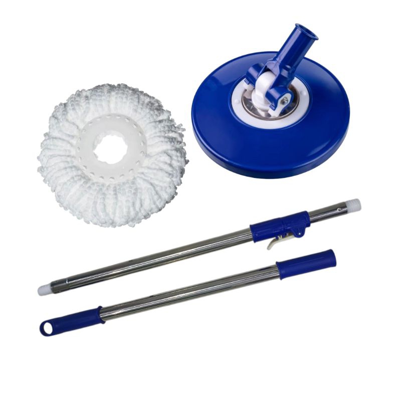 kit Reposição Para Mop Giratório Pró 360 Graus Universal  9 Litros