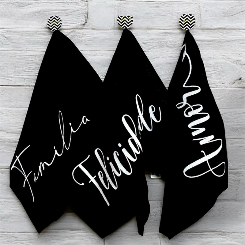 Kit 3 Unidades Pano de Prato Preto - 100% Algodão - GRANDE em Oferta na Shopee