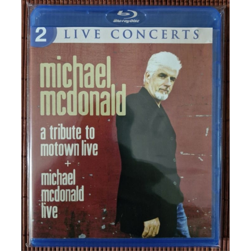 Blu-ray A Tribute To Motown Live + MichaelMcdonald Live