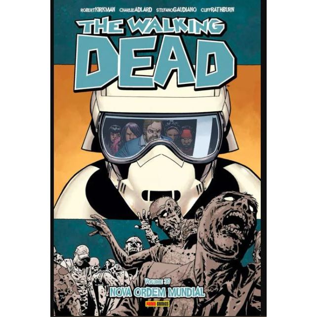 Coleção Panini The Walking Dead Volume 30 Nova ordem Mundial