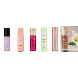 EUDORA ou O BOTICARIO BODY spray DESODORANTE ACCORDES blanche LILY floratta BLUE RED secretas GLAMOUR