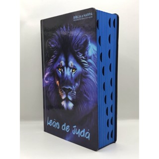 Bíblia Sagrada Tamanho Médio 12,5x19 cm Com Harpa palavras de Jesus em vermelho em Oferta na Shopee