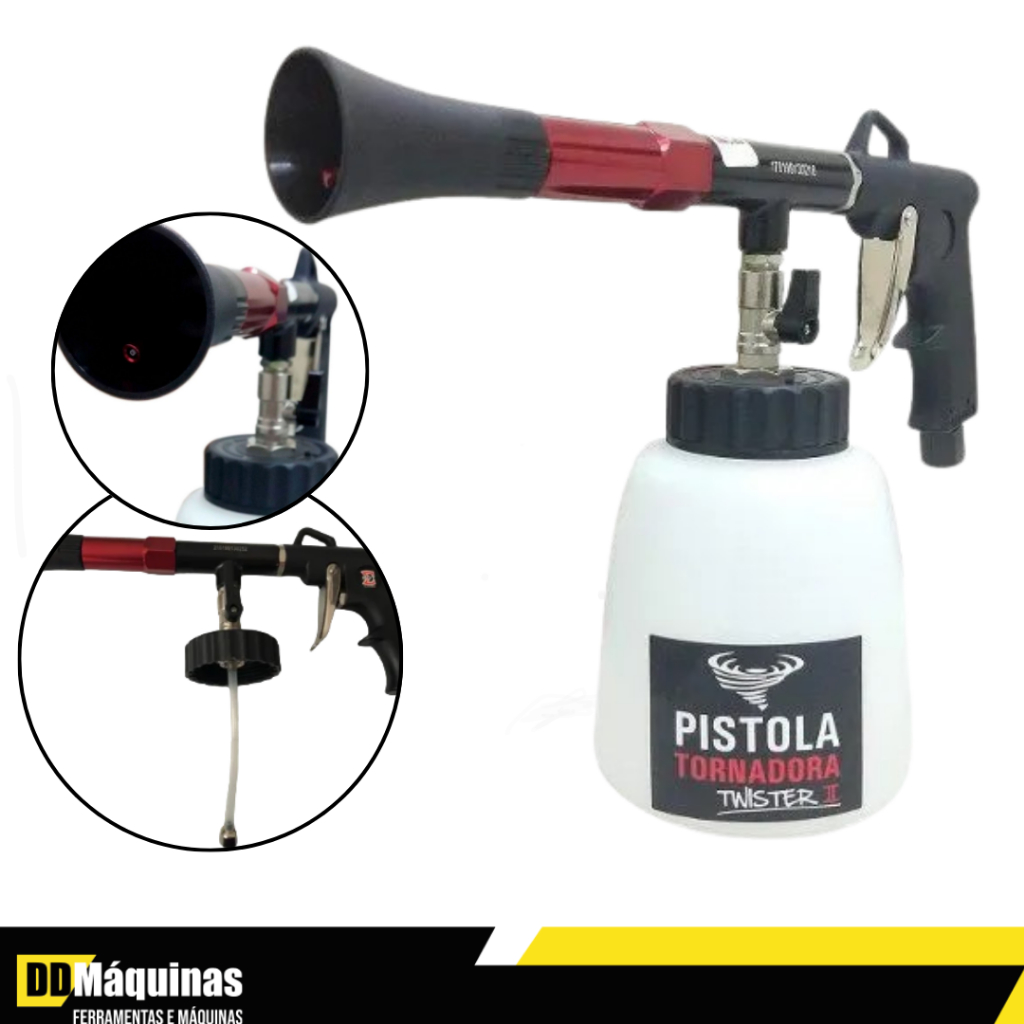 Pistola Tornadora Pneumática Twister - SIGMA
