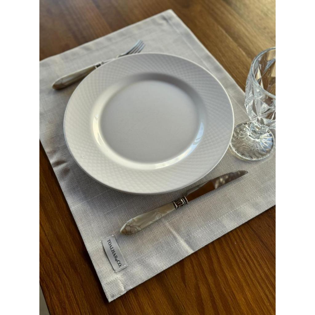 Kit Jogo Americano 4 Peças 45 x 38 cm Algodão Premium