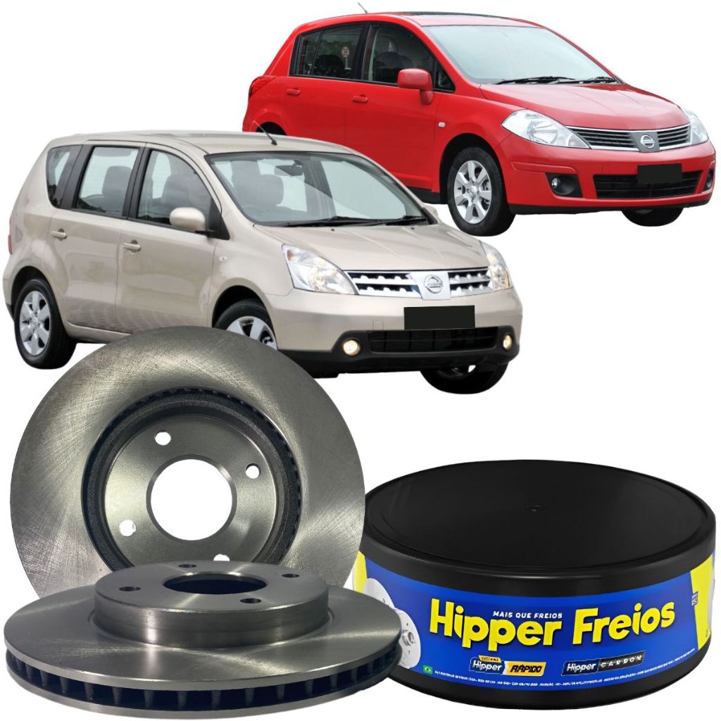 Disco Freio Ventilado Grand Livina Tiida 2008 À 2017 em Oferta na Shopee