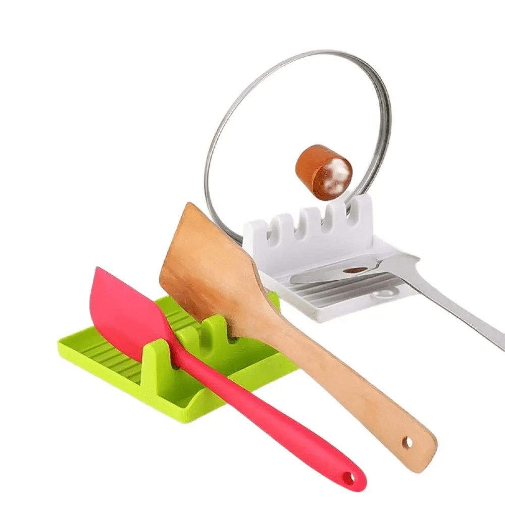 Suporte para talher tampa utilidade de cozinha kit 2 unidades