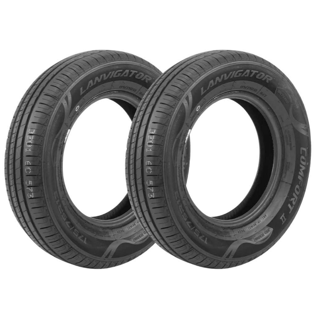 Kit 2 Pneu 185/45r15 75v Lanvigator Comfort 2
