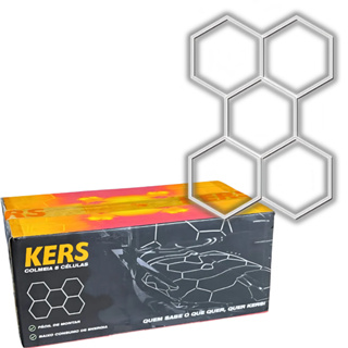 Luminária LED em Colmeia 5 Células para Estetica Automotiva Showroom Kers em Oferta na Shopee