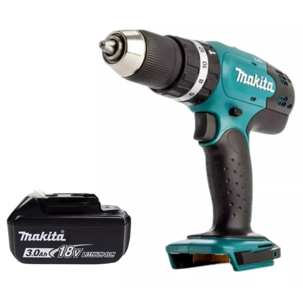 Furadeira A Bateria 3ah Dhp453z 18v Makita Sem Carregador em Oferta na Shopee