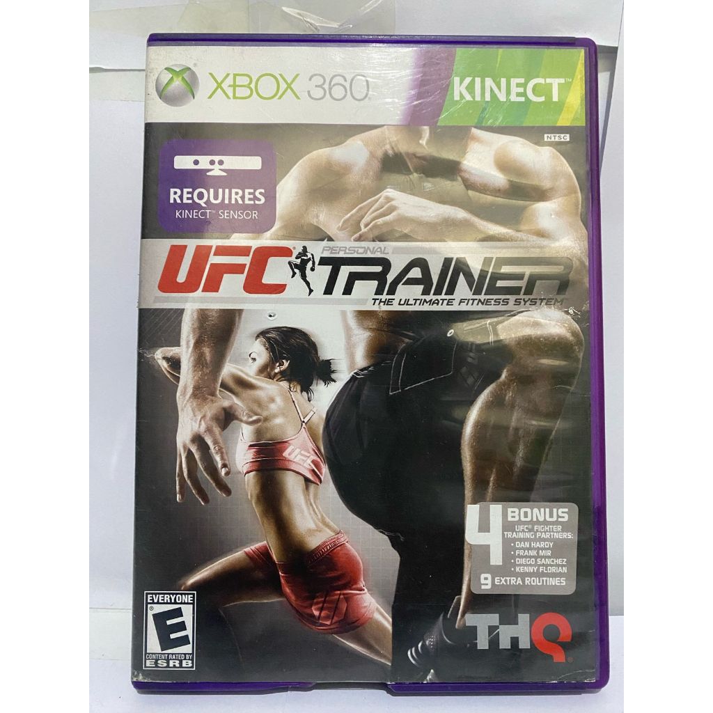 UFC TRAINER XBOX 360 MÍDIA FÍSICA