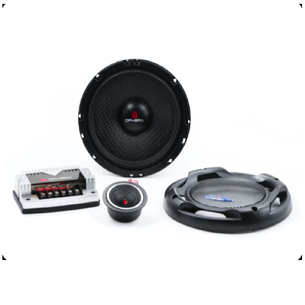 Alto Falante Kit 2 Vias Ophera Op90 6 Polegadas 180w Rms Som