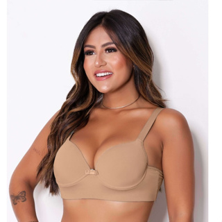 Sutia Reforçado Microfibra Premium Discreto Moda Intima Evangélica Lingerie Basica Com Bojo e Aro em Oferta na Shopee