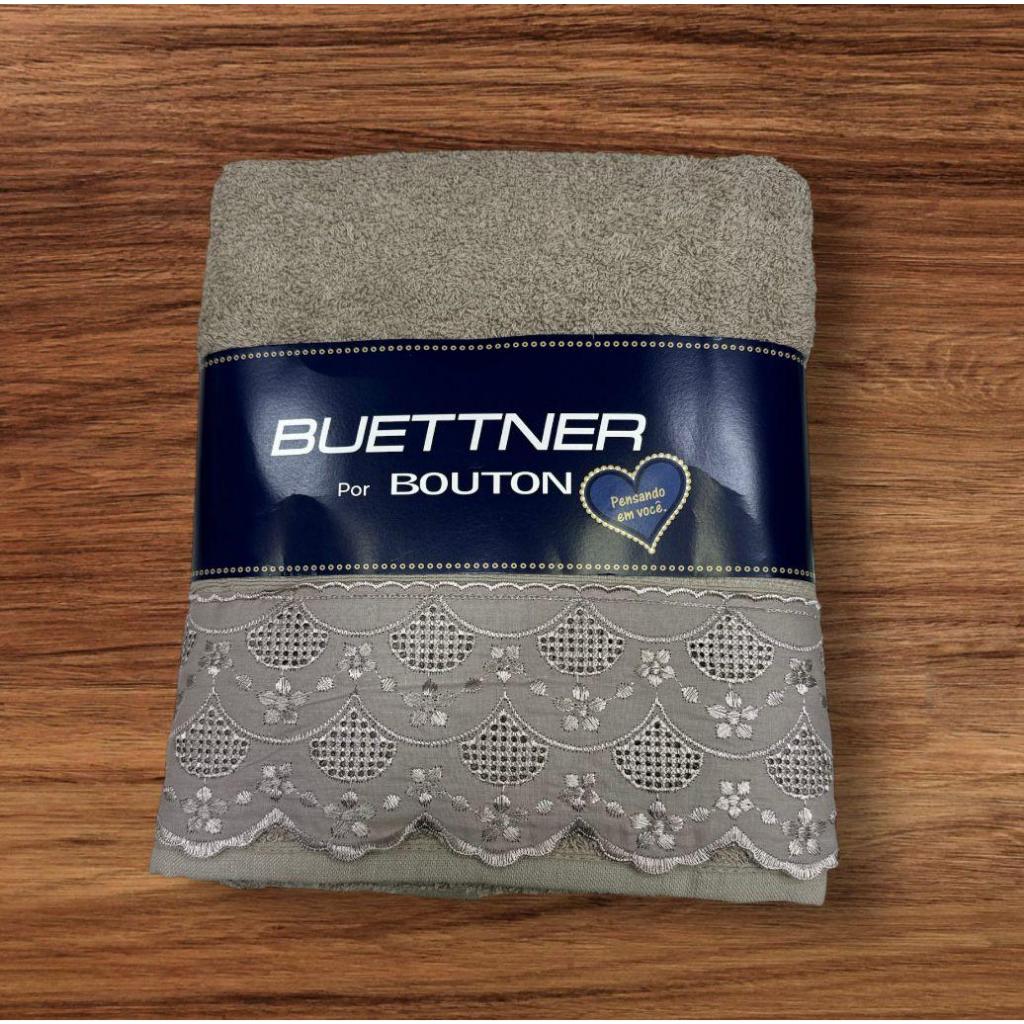 Kit Toalha De Buettner Algodao Egípcio Renda Banho E Rosto em Oferta na Shopee