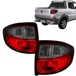 Par Lanterna Traseira Fiat Strada Fume 2014 2015 2016 2017 2018 2019