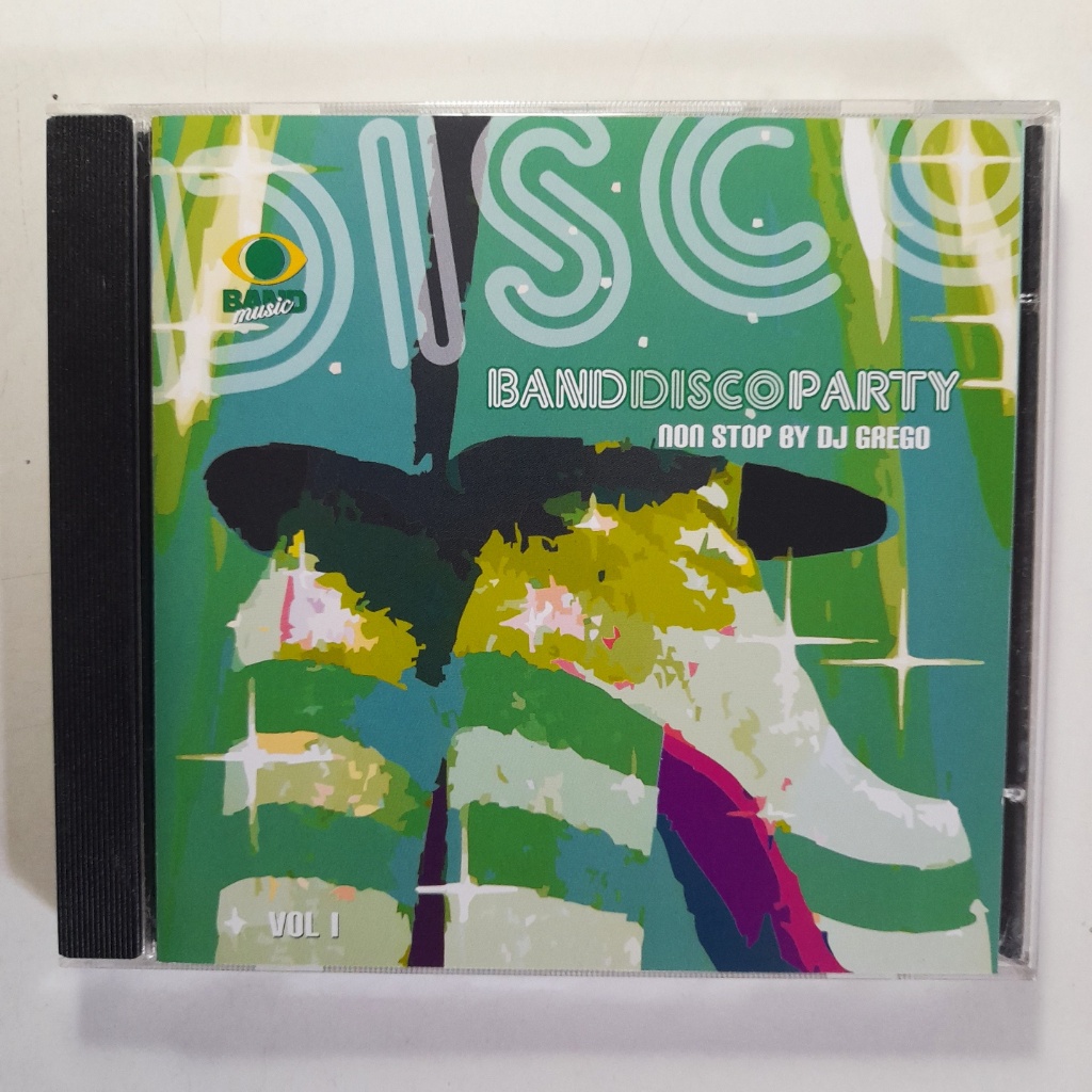 Cd Band Disco Party, DJ Grego. Seminovo. C/ Tina Turner, Sylvester, Lobo, KC etc