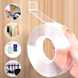 Kit De 2 Fita Dupla Face 3M Extra Forte Transparente NanoGel Silicone em Oferta na Shopee