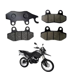 Pastilha Dianteira + Pastilha Traseira Shineray Discover250