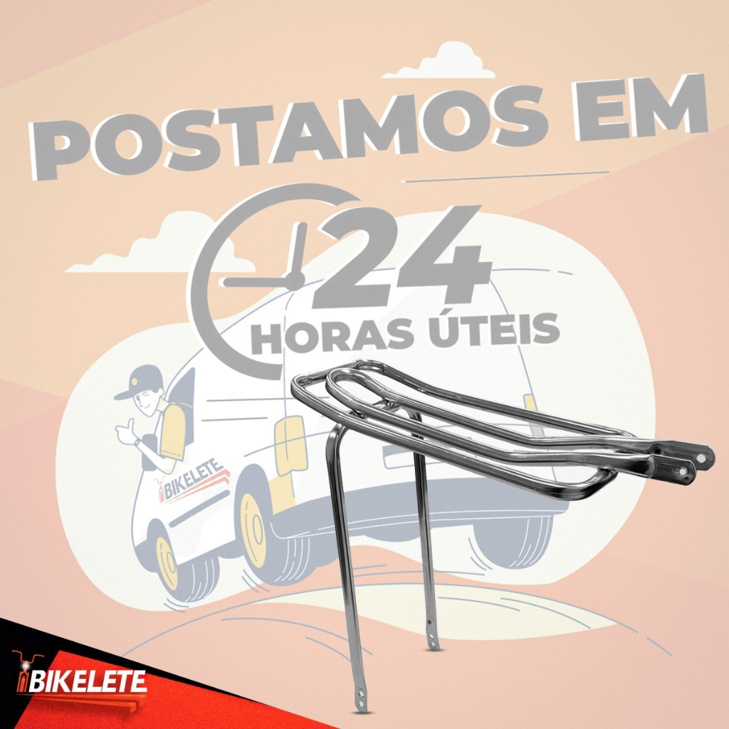 Bagageiro Articulado Reto Garupa Bicicleta Aro 20 26 Cromado - Sports & Outdoors