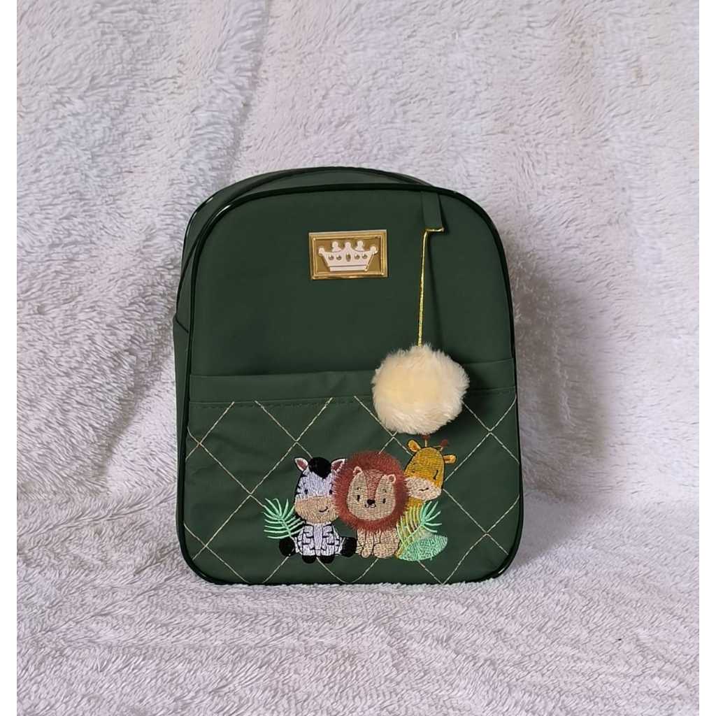 Mochila de Bebê  Bordada - Lucas Baby