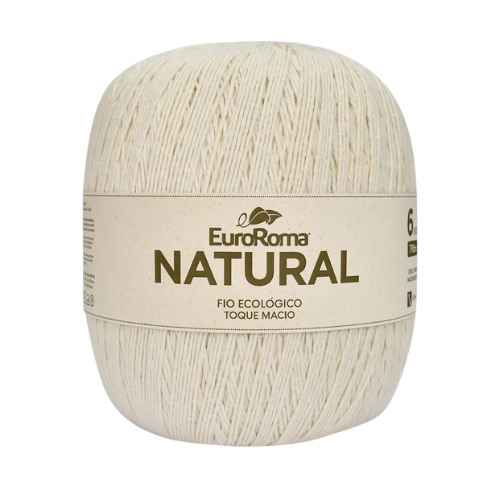 Barbante Natural Marcelo Nunes EuroRoma – Sustentabilidade e Qualidade para Crochê e Tricô em Oferta na Shopee