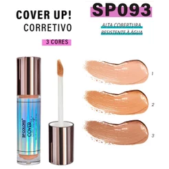 Corretivo Cover Up Sp Colors Alta Cobertura Resistente a Água
