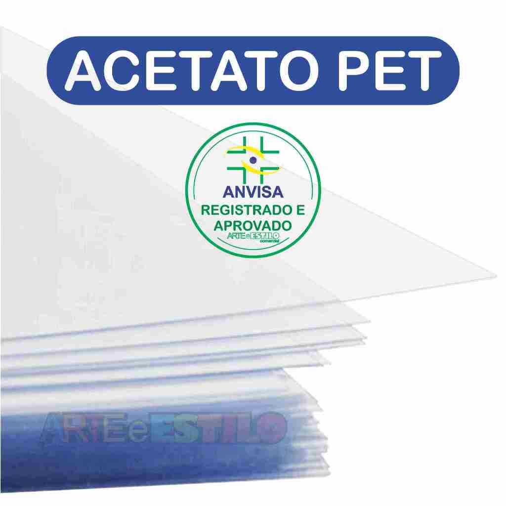 50 Folhas de Pet Transparente A4 - 21x30 Cm espessura 0,20 mm ou 20 micras plástico Petg acetato em Oferta na Shopee