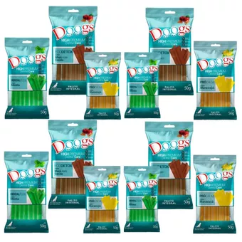 Petisco Pet Palito Flexivel Dental Snacks Cachorro 50g (Auxilio Cuidado na Higiene bucal do seu cão)