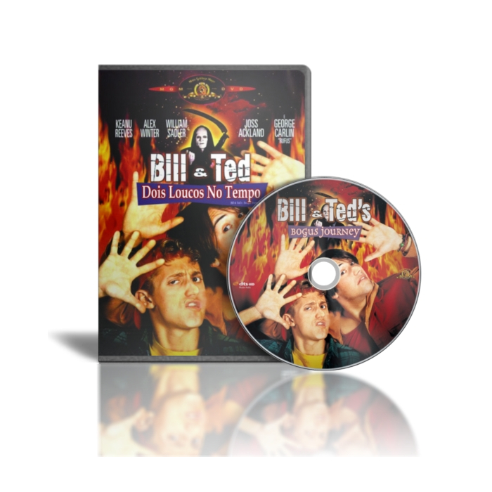 DVD Bill & Ted "Dois Loucos no Tempo"