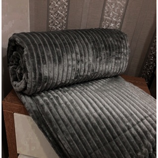 Manta Canelada Soft Plush Casal King Antialérgica 2,80 x 2,50 em Oferta na Shopee