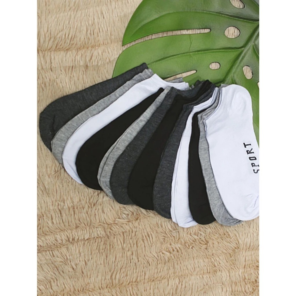 Kit 12 Pares de Meias Soquete Masculinas Cores Variadas