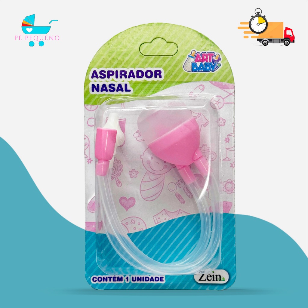 Aspirador Nasal Neonatal Anti-Retorno A Vácuo Bebês Recém-Nascidos – higiene bebe - Zein