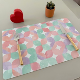 Lugar Jogo Americano Retangular Supla De Mesa Posta Jantar Sousplat Decoração em Oferta na Shopee