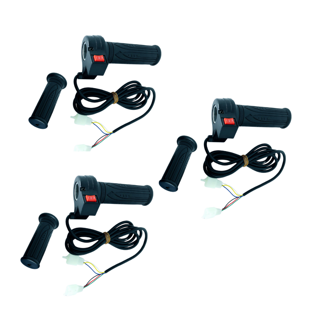 Acelerador Para Bicicleta Elétrica Universal 12V 24V 36V 48V Com Manopla Compatível Diversos Modelos em Oferta na Shopee