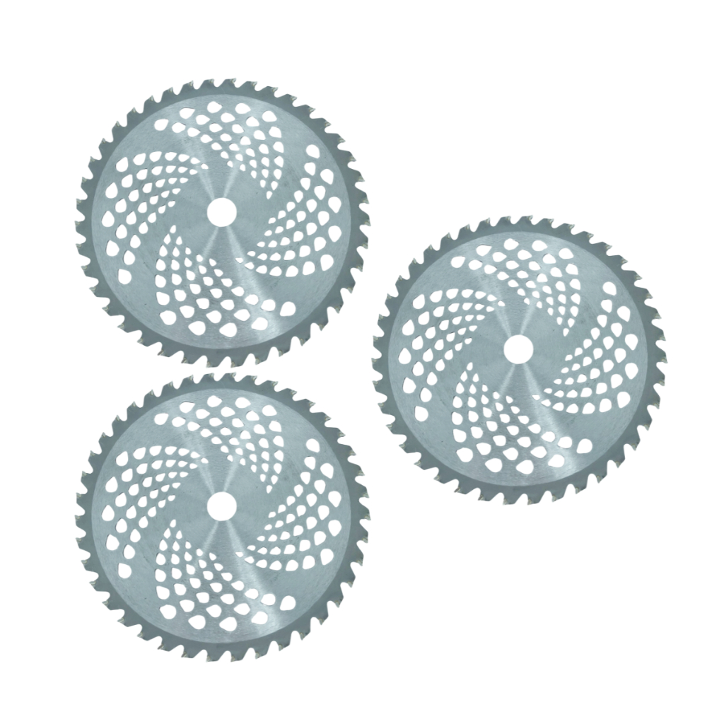 Lâmina Disco Serra Videa 40 255x25.4mm Dentes Roçadeira Universal Corte Preciso Madeira