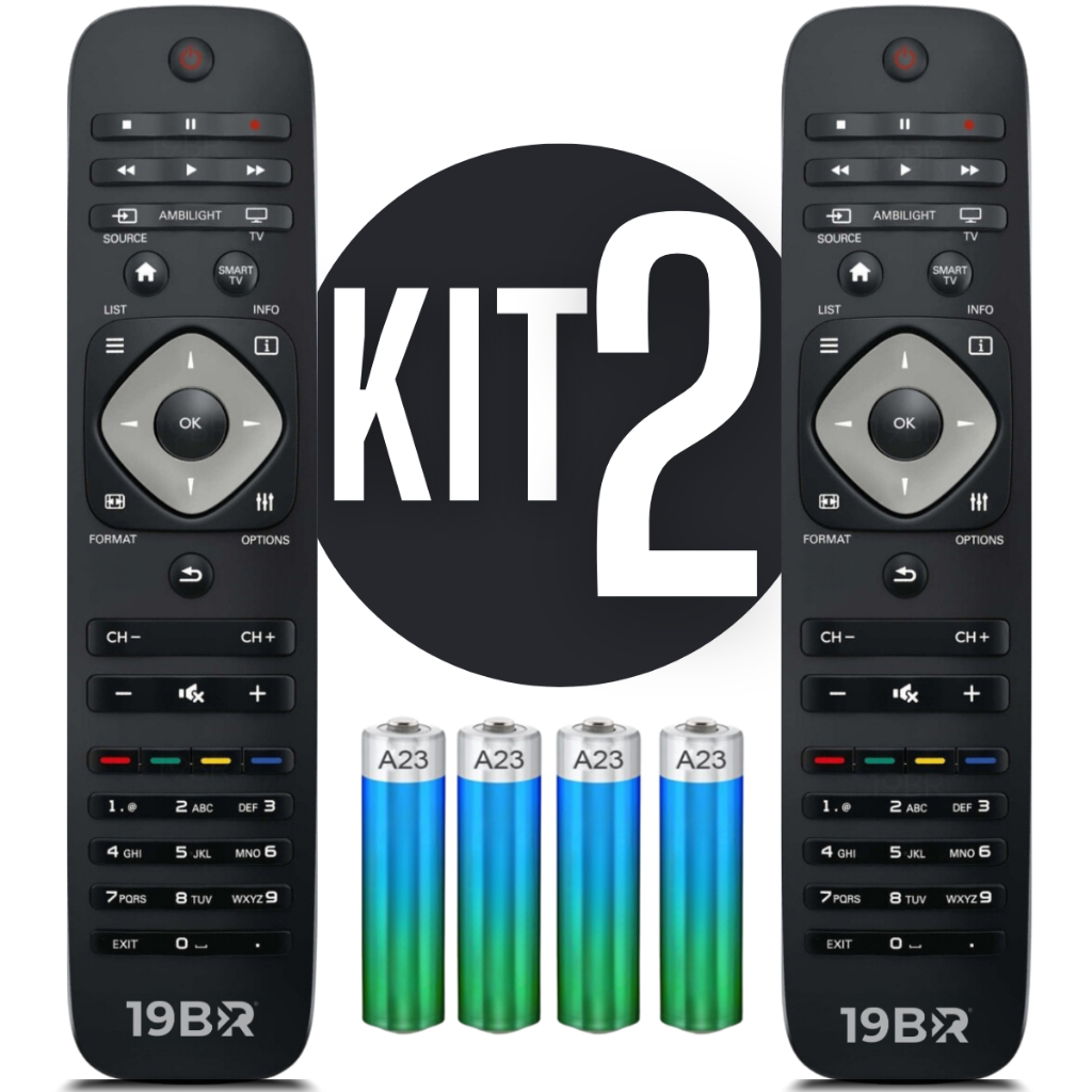 Controle Remoto Para Tv Philips Lcd Led 47pfl4007g 55pfl4007g em Oferta na Shopee