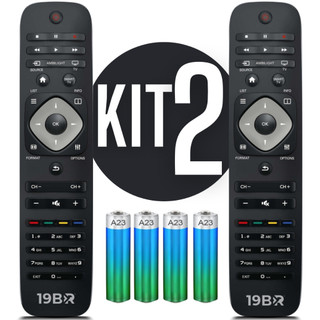 Controle Remoto Para Tv Philips Lcd Led 47pfl4007g 55pfl4007g