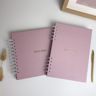 Kit Livro do Bebê + Caderneta de Vacinação Personalizada - HotStamp | Linho Rosê em Oferta na Shopee