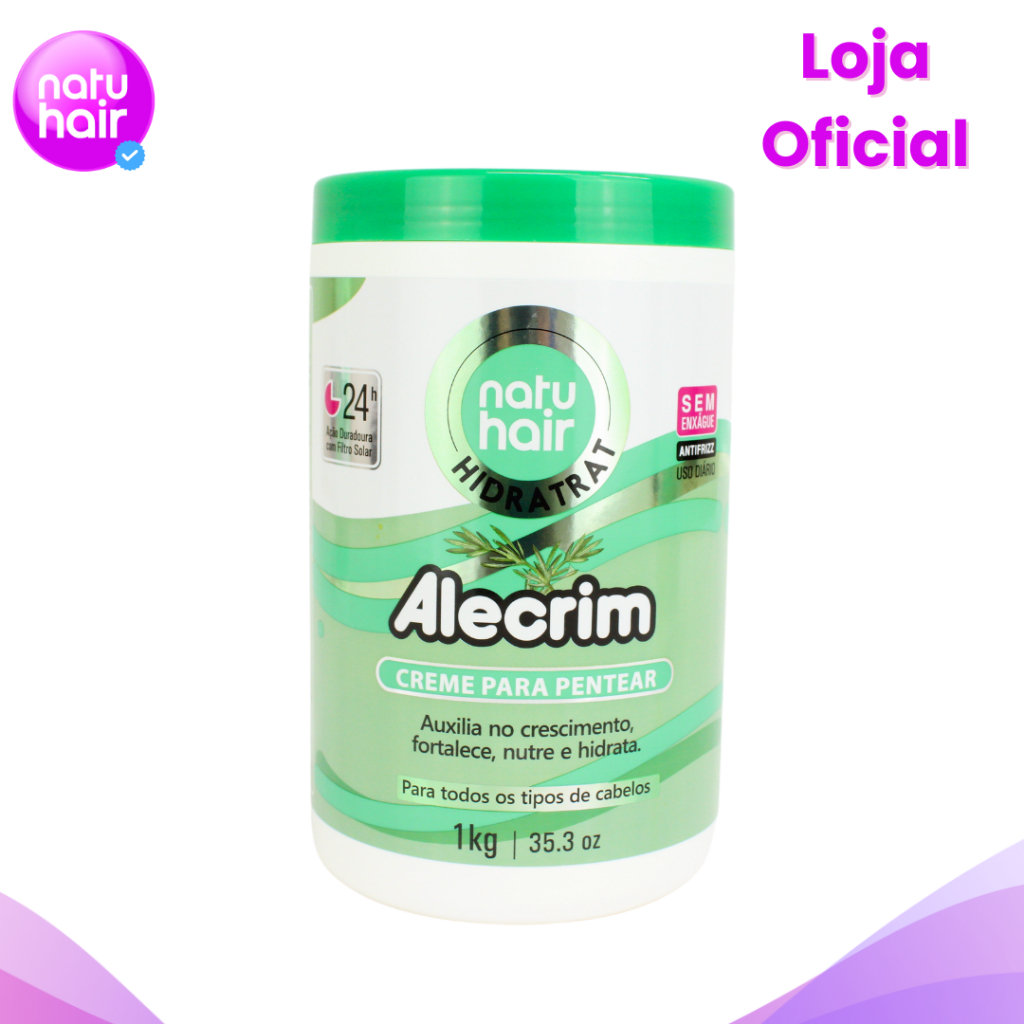 Creme para pentear Alecrim Natuhair 1kg