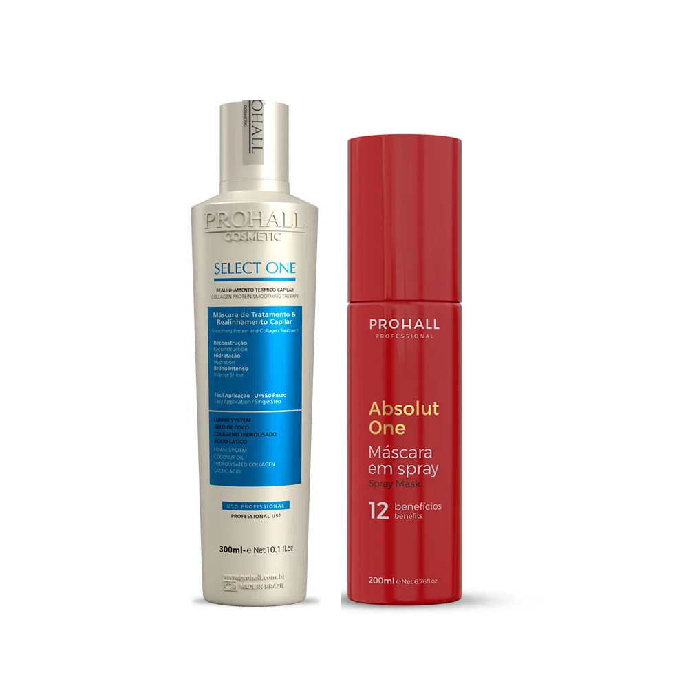 Prohall Selagem Select One 300ml + Spray Absolut One 200ml.NF