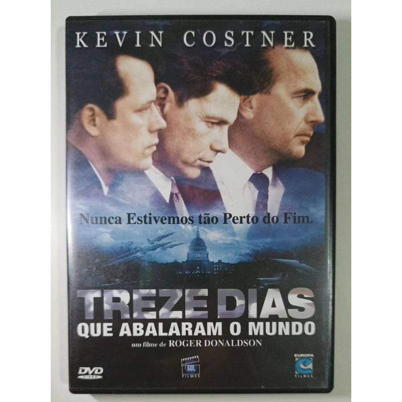 Dvd Treze Dias Que Abalaram o Mundo - Kevin Costner