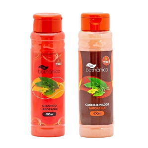 Kit Shampoo e Condicionador Jaborandi Tok Bothanico- Revitalização e Força para Cabelos Maltratados e Quebradiços