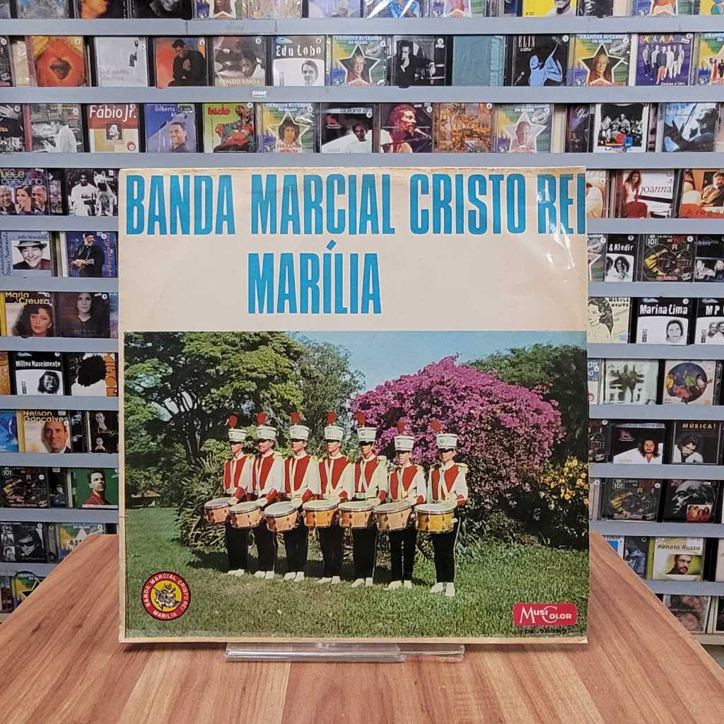 LP VINIL BANDA MARCIAL CRISTO REI MARÍLIA