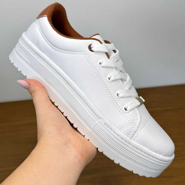 Tênis Feminino Casual Sapatenis feminino  leve e Confortável Envio Imediado