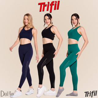 Calça Legging Colmeia Trifil S/ Costura Feminina Academia Esportiva Fitness Alta Performan...