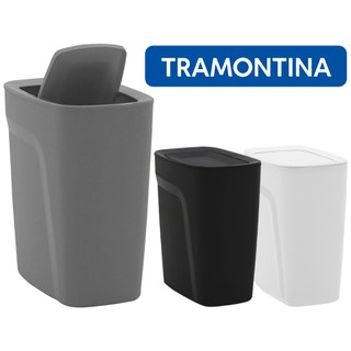 Lixo Lixeira 8,5 Litros Com Tampa Basculante P/ Banheiro Lavabo Escritório Cozinha Tramontina em Oferta na Shopee