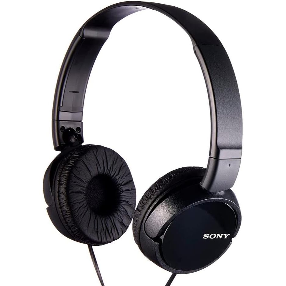 Fone de Ouvido Sony Mdr-zx110 Fone Dobrável Preto Desing Leve — R$ 125,90 em Shopee