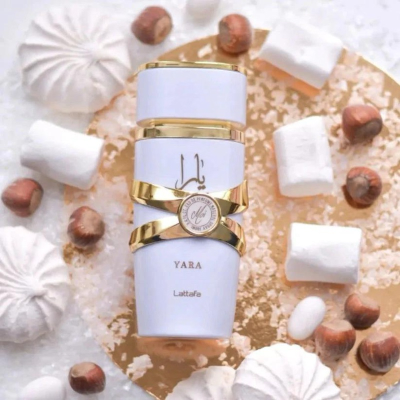 Perfume femenino Árabe Yara moi branco Lattafa EUA de parfum 100ml