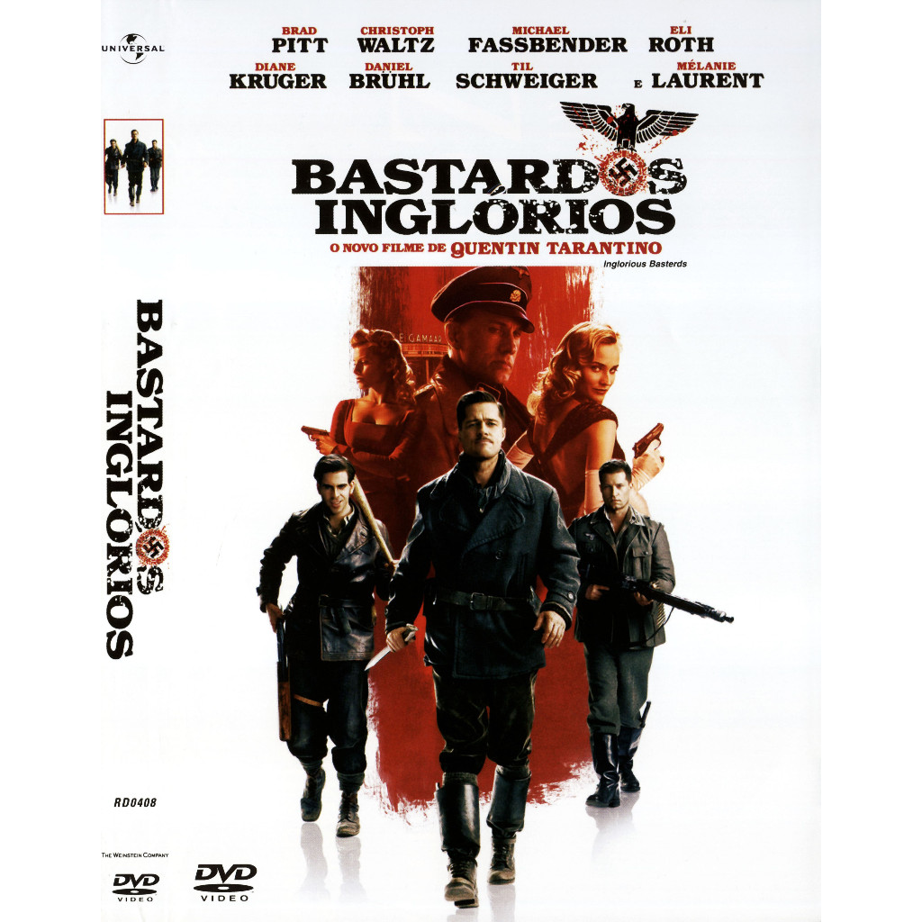 Dvd Filme: Bastardos Inglórios (2009) Dublado E Legendado