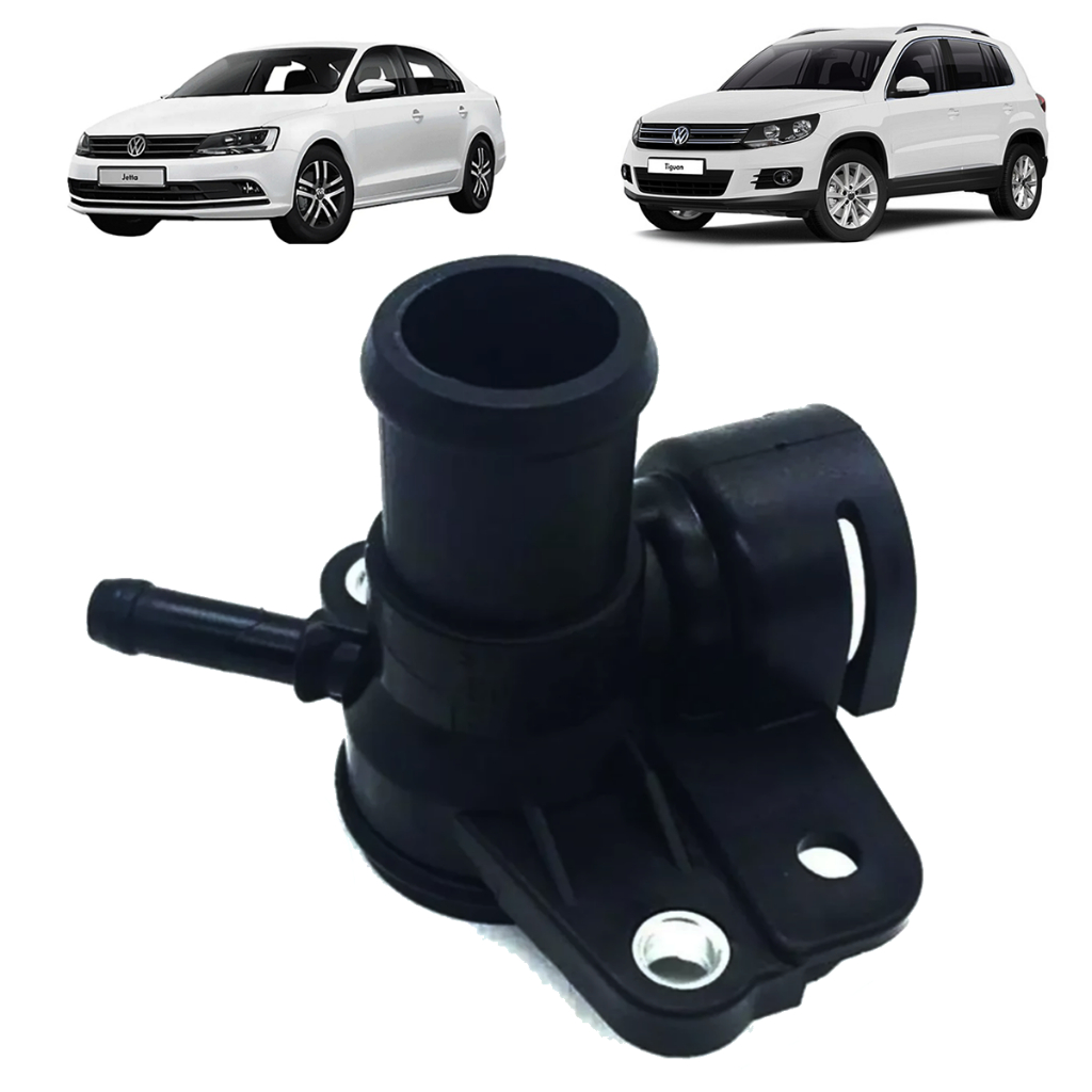 Flange De Água Cabeçote Jetta Passat Tiguan 2.0 Tsi em Oferta na Shopee